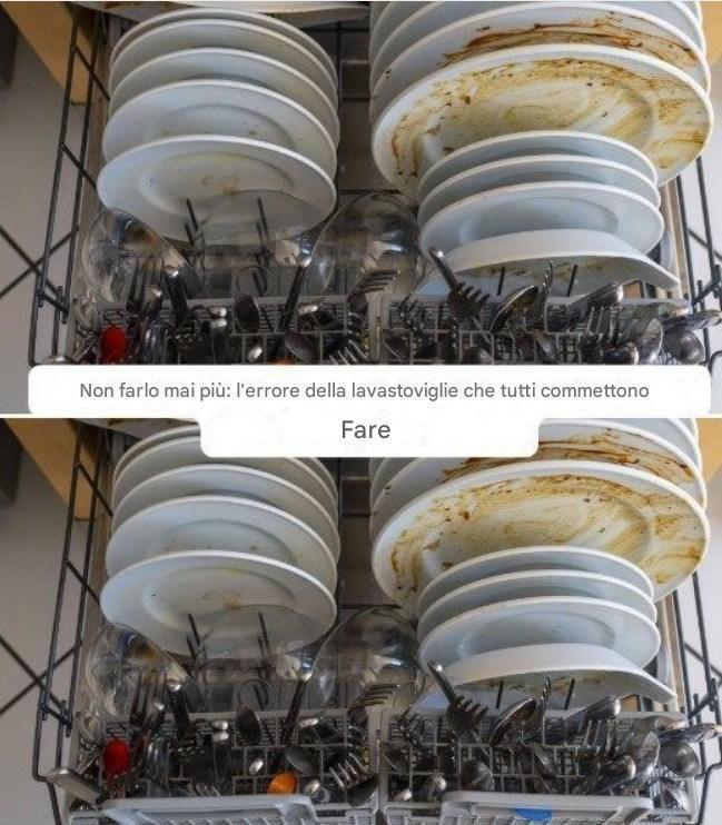 Non farlo mai più: l’errore della lavastoviglie che tutti commettono