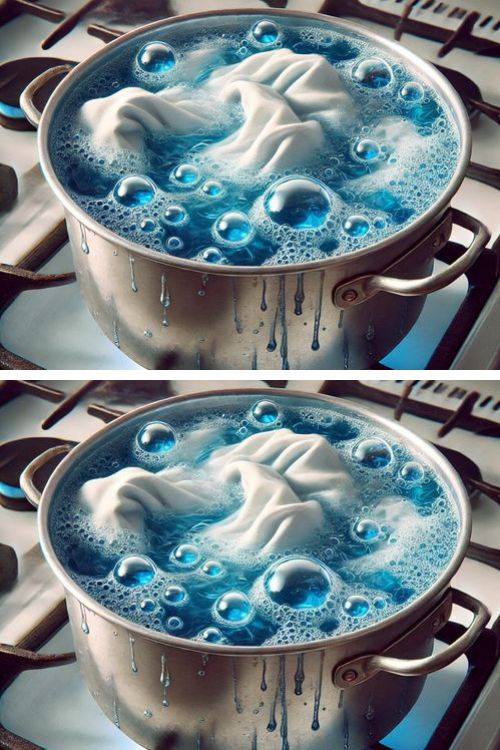 Come risciacquare i vestiti bianchi sporchi senza troppa fatica