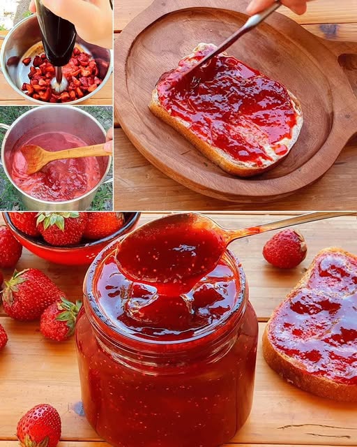 RECETA DE MERMELADA DE FRESAS CASERAS