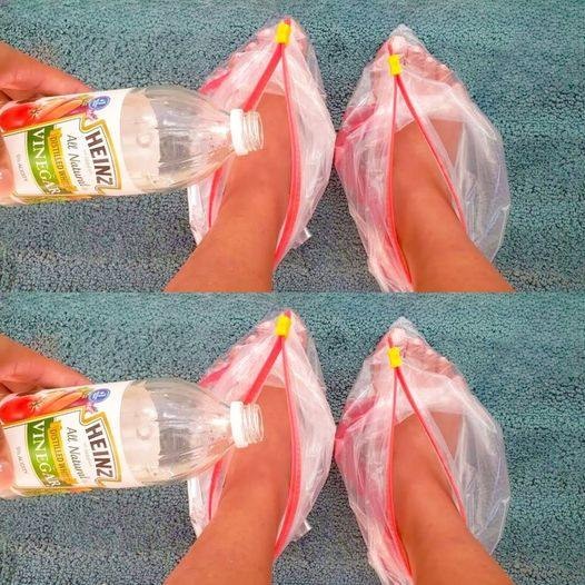 Le meraviglie dell’aceto per i tuoi piedi