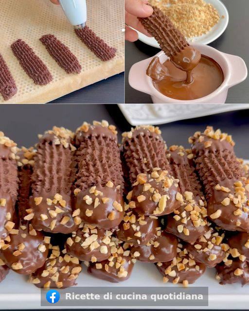 Biscotti con bastoncini di cioccolato: la ricetta per renderli deliziosi
