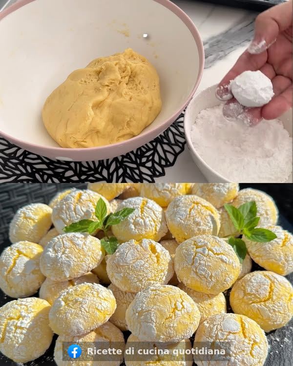 Ricetta Biscotti morbidi al limone