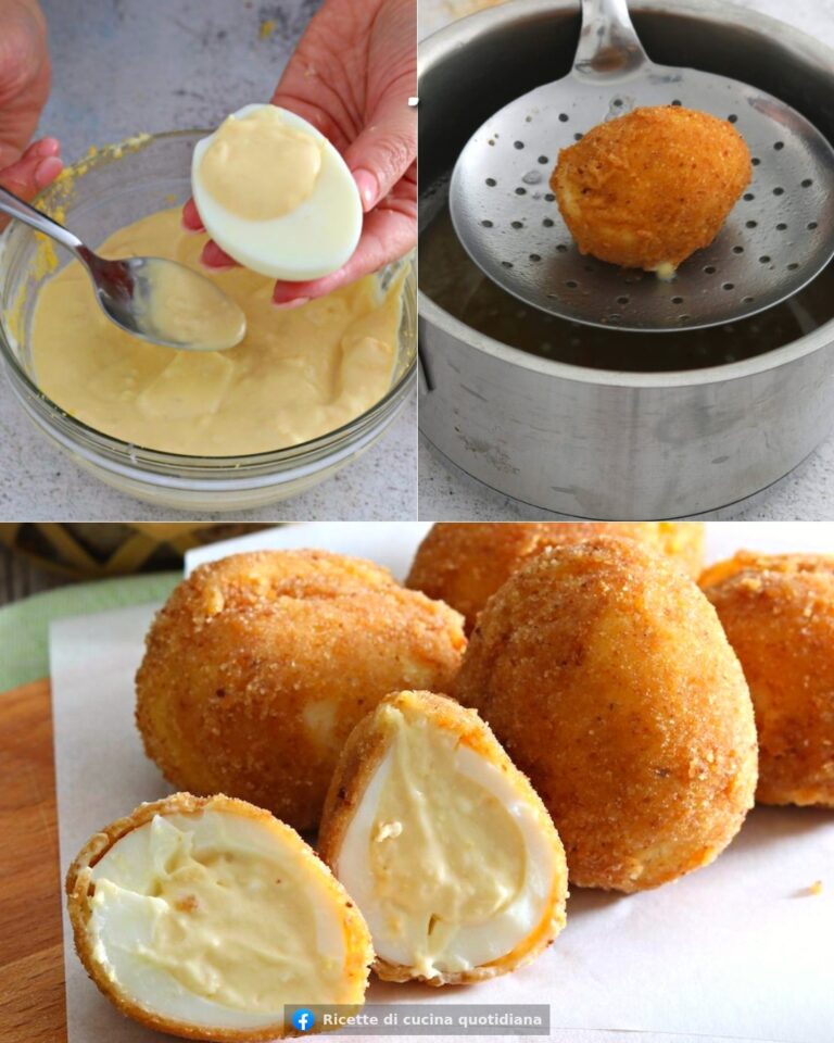 Uova alla monachina: la ricetta sfiziosa delle uova sode ripiene e fritte