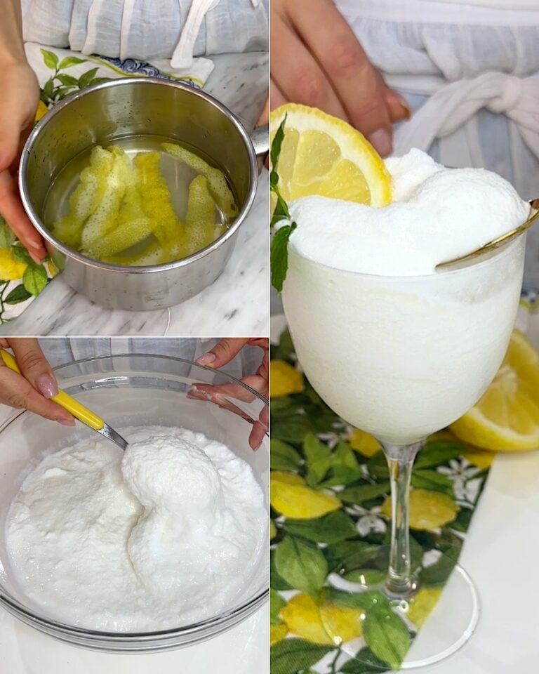 Sorbetto al limone: fresco, dissetante e perfetto per l’estate!