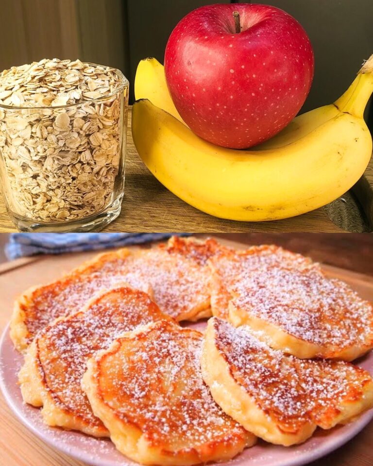 Pancake di banana e avena sani e deliziosi