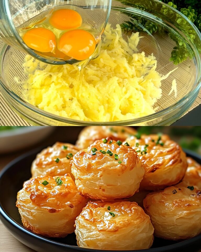 Cheesy Mashed Potato Puff