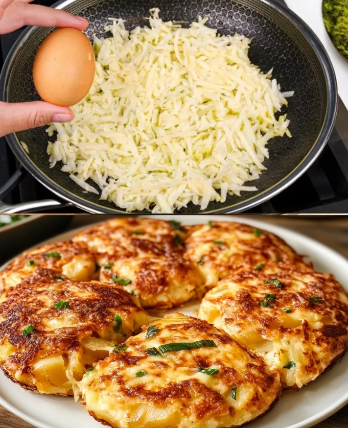 Frittelle di patate e mozzarella