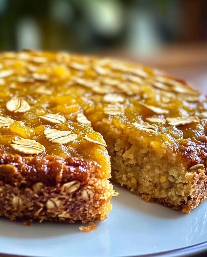 Torta di Avena all’Arancia e Cannella