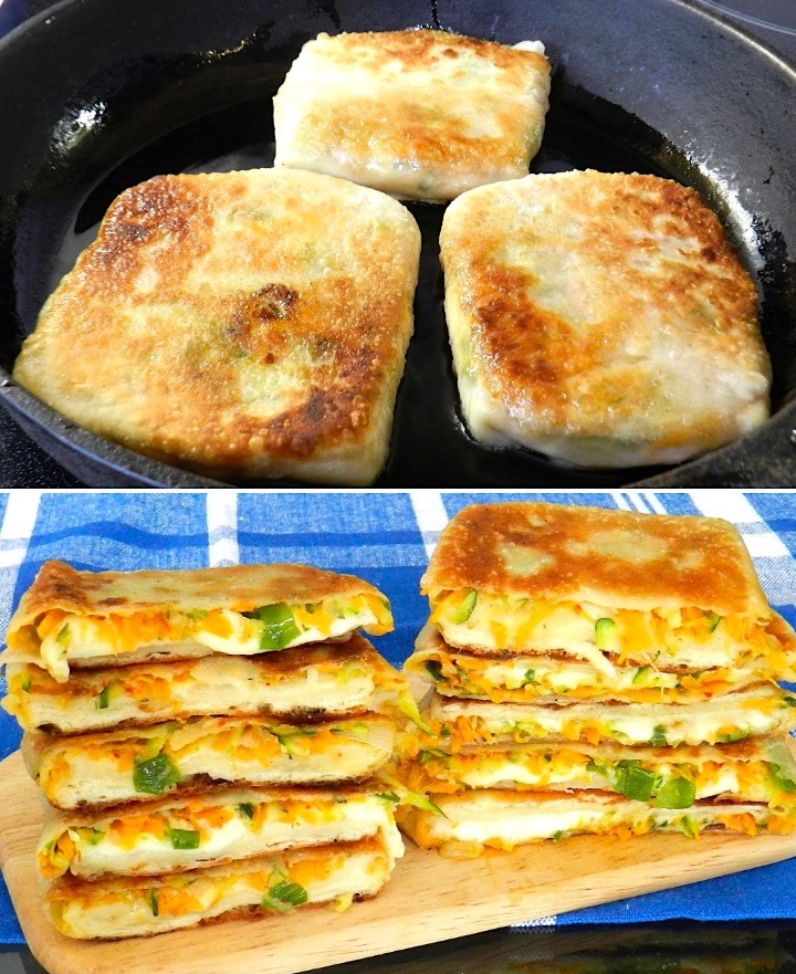 Patate, uova, formaggio, prezzemolo, sale e pepe! Croccanti fuori e morbide dentro