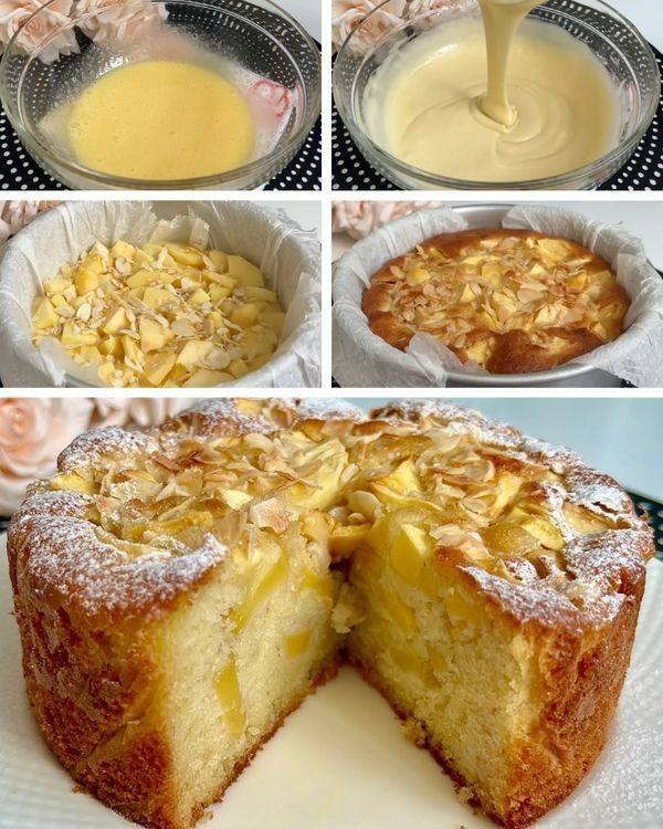 Torta di Mele Non è una torta ma una vera e propria nuvola soffice.