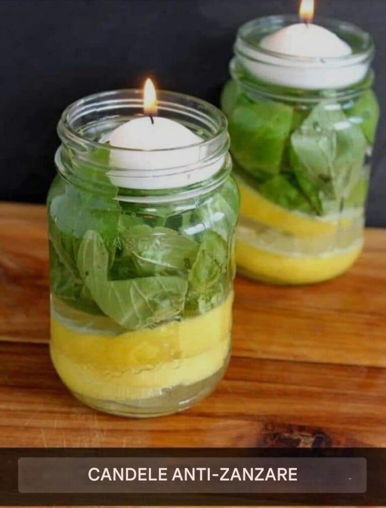 Realizza candele antizanzare