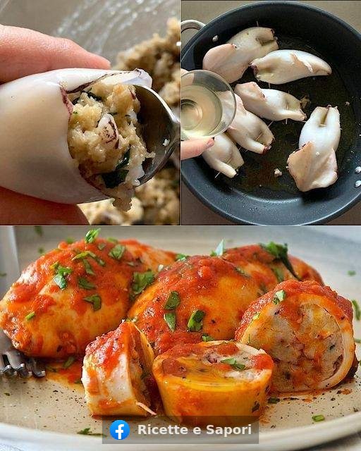 Calamari ripieni: la ricetta tradizionale e 8 gustose varianti per farcirli