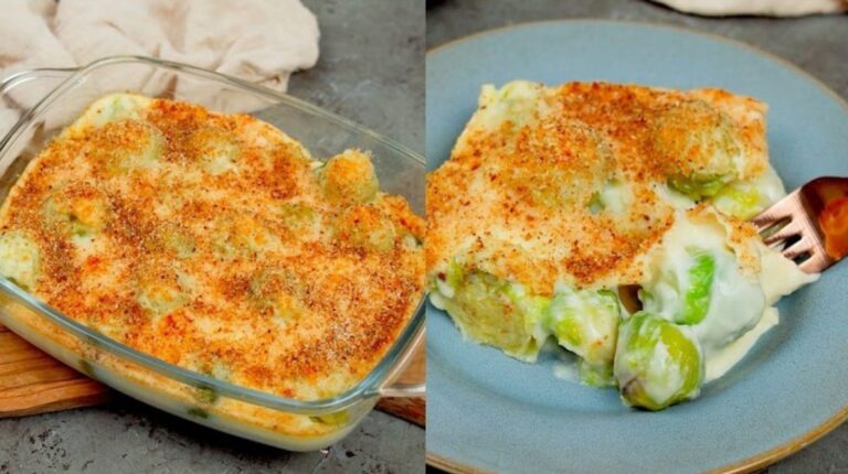Cavolini di Bruxelles gratinati: la ricetta del contorno semplice e gustoso