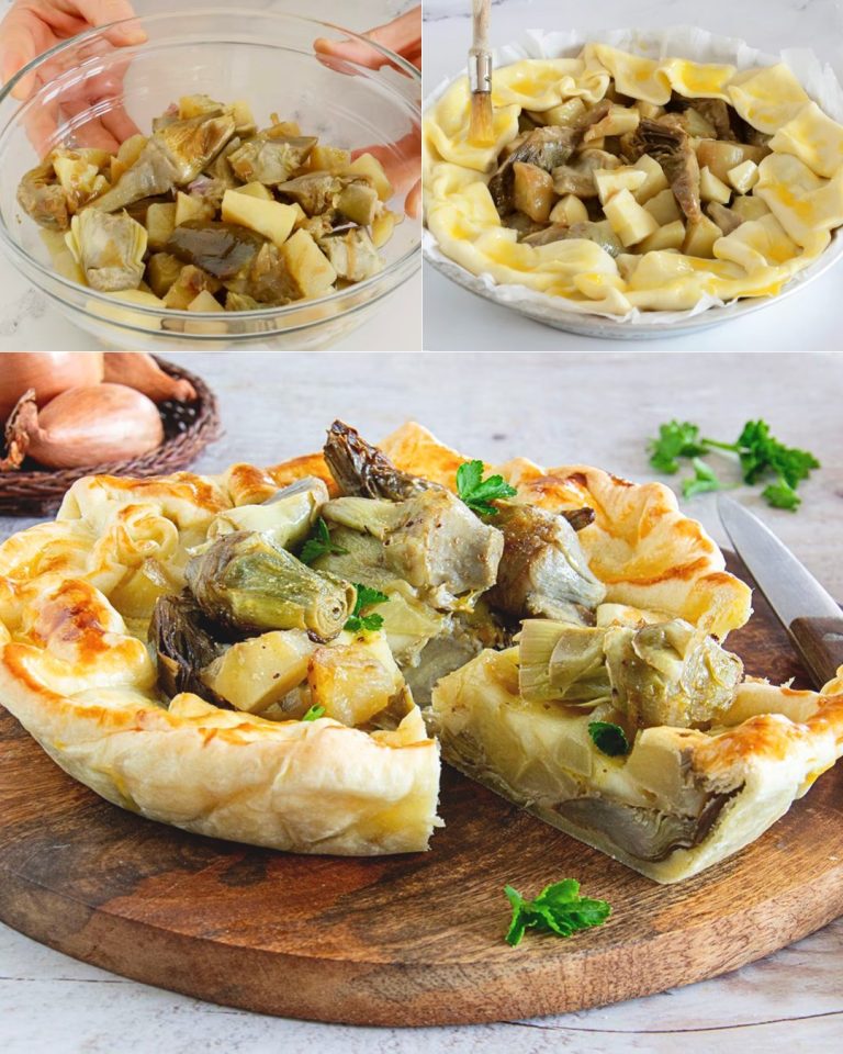 Torta Salata con Carciofi e Patate: la ricetta del rustico facile e sfizioso 🥔