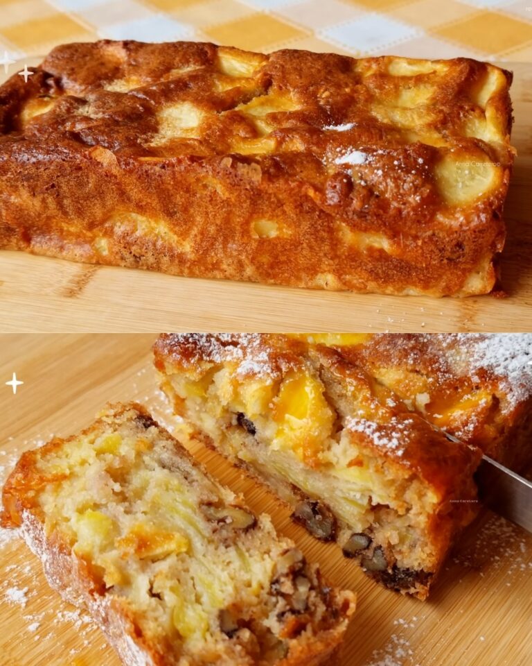 Torta di mele veloce da 3 minuti