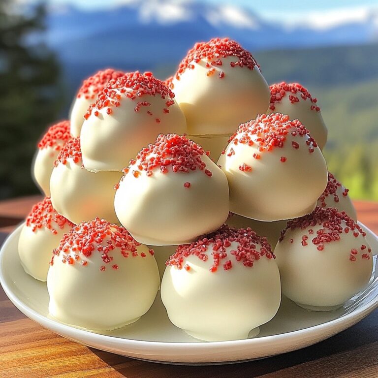 Tartufi alle Fragole e Cioccolato Bianco