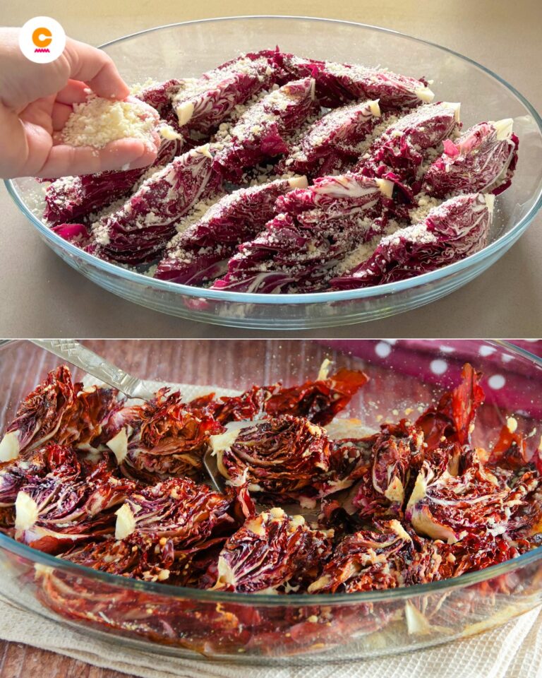 Radicchio al forno: la ricetta del contorno facile e sfizioso