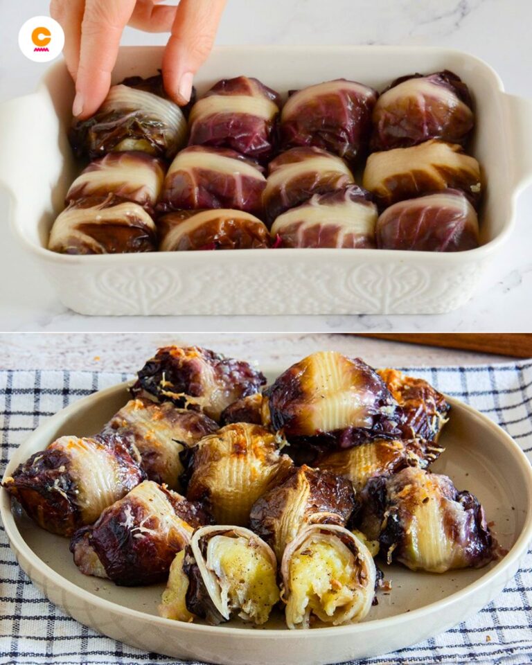 Involtini di radicchio: la ricetta