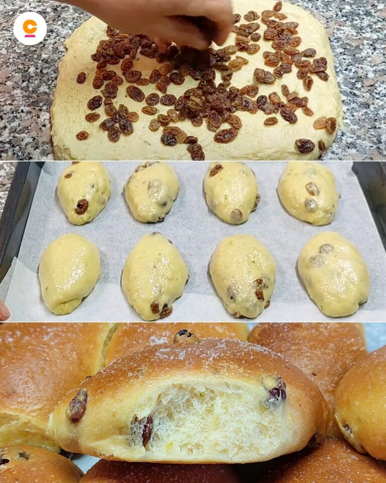 Maritozzi con uvetta