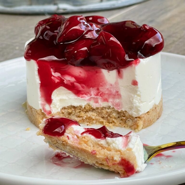 Cheesecake fit monoporzione