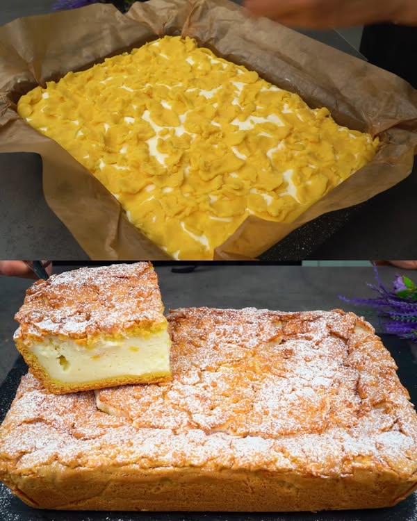 Torta soffice allo yogurt e alla pesca