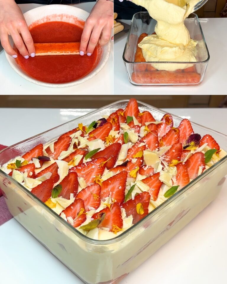 Tiramisù alle fragole