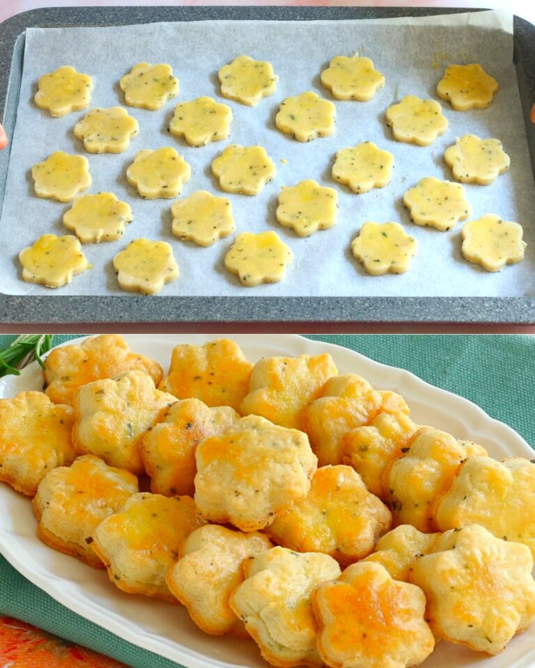 I frollini al parmigiano sono un’ottima idea per l’aperitivo! Croccanti,