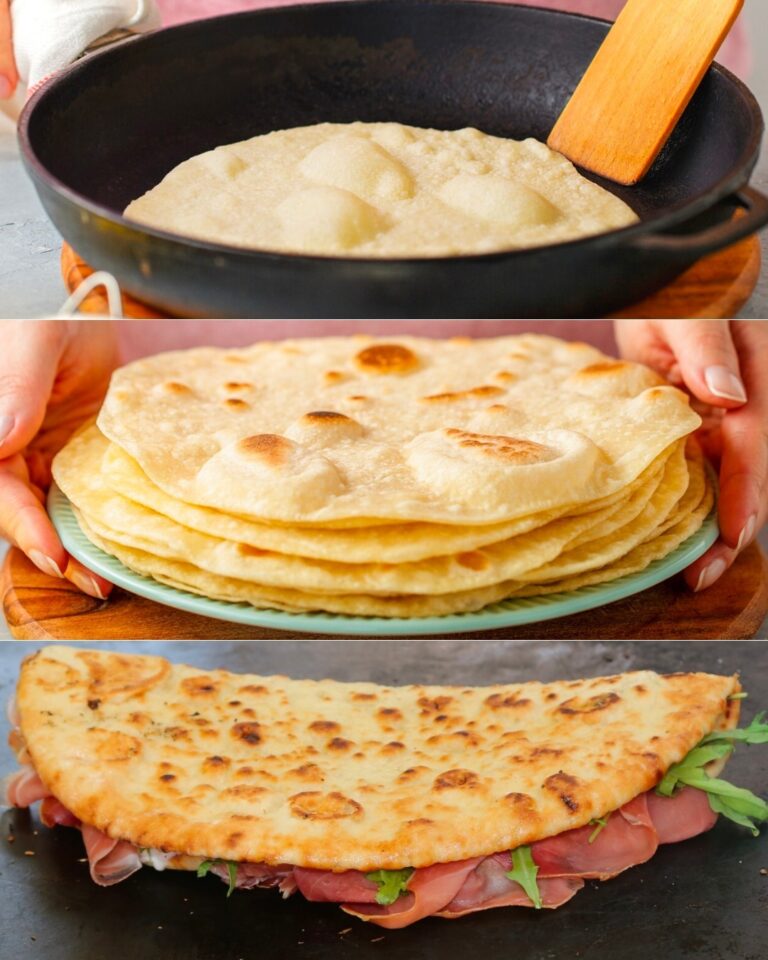 Piadina romagnola senza lievito: la ricetta per farla in casa