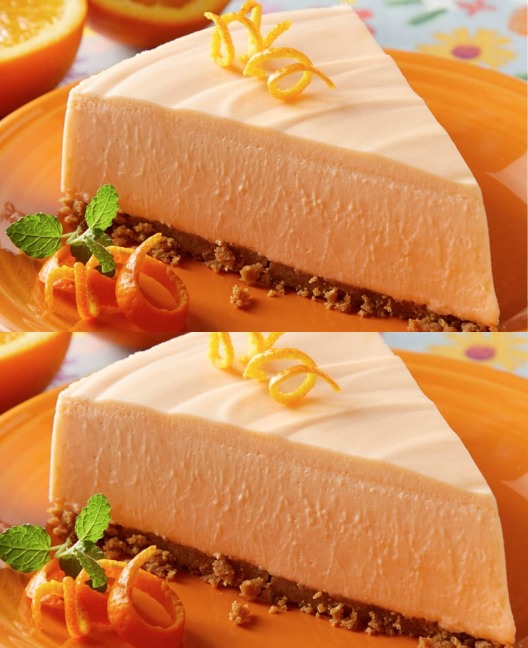Cheesecake alla crema di arancia
