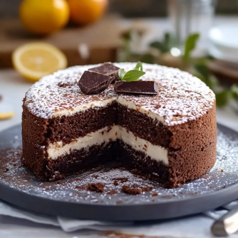 Torta Ultra Morbida allo Yogurt e Cioccolato