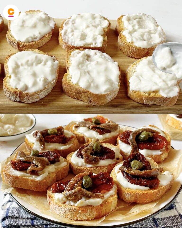 Crostini con Alici: La Ricetta dell’Antipasto Sfizioso e Raffinato