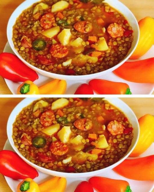 Come preparare lo stufato di lenticchie spagnolo