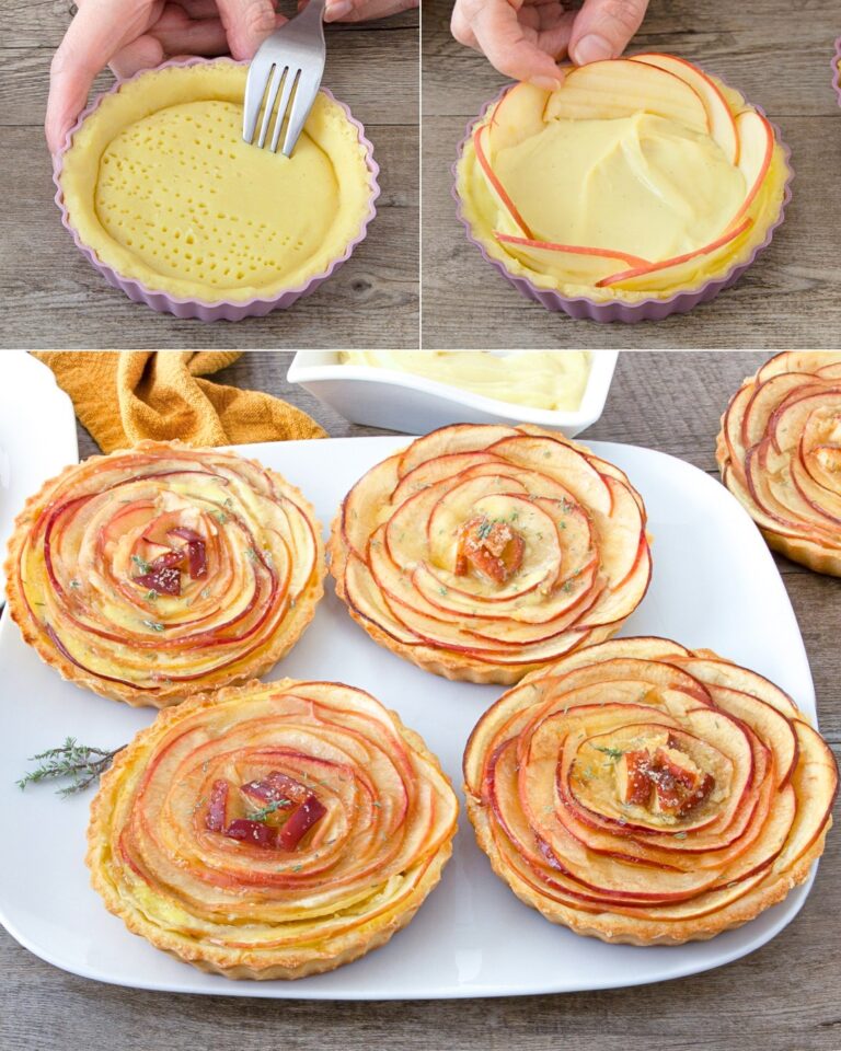 Crostatine di Mele: la ricetta dei dolcetti golosi e raffinati