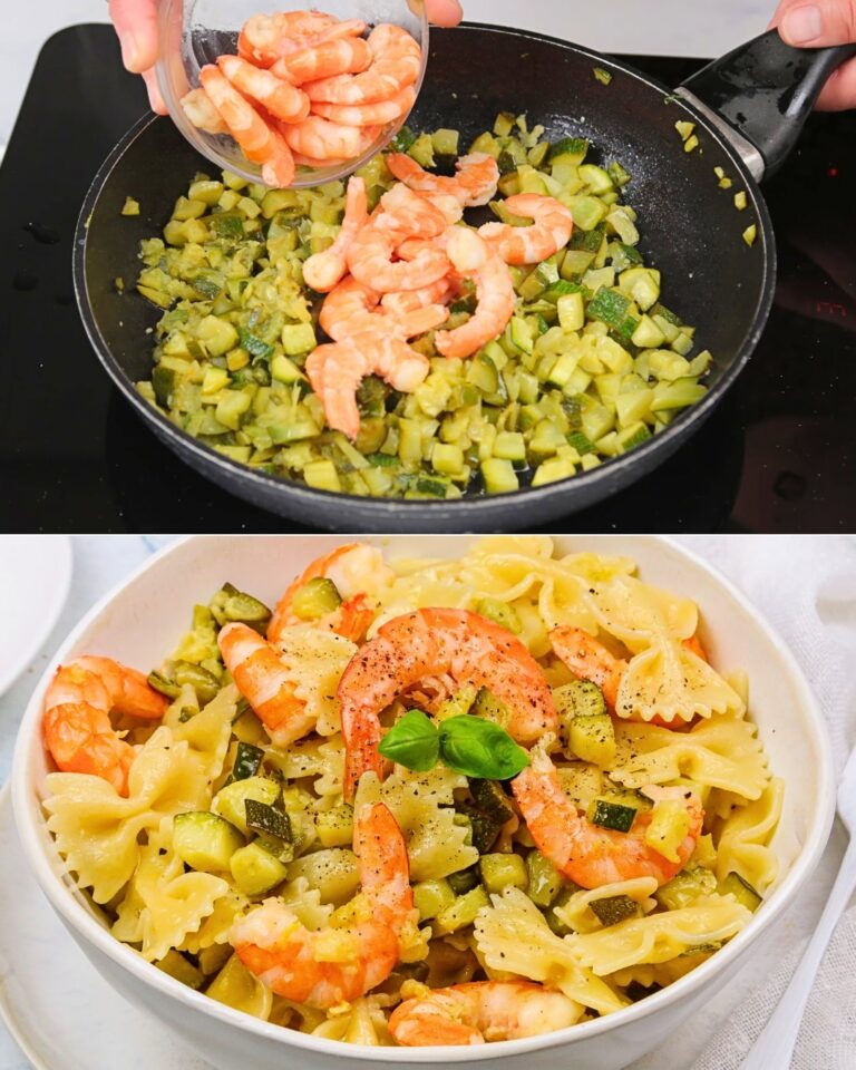 Pasta Gamberi e Zucchine