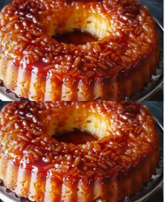 Riso al caramello e vaniglia