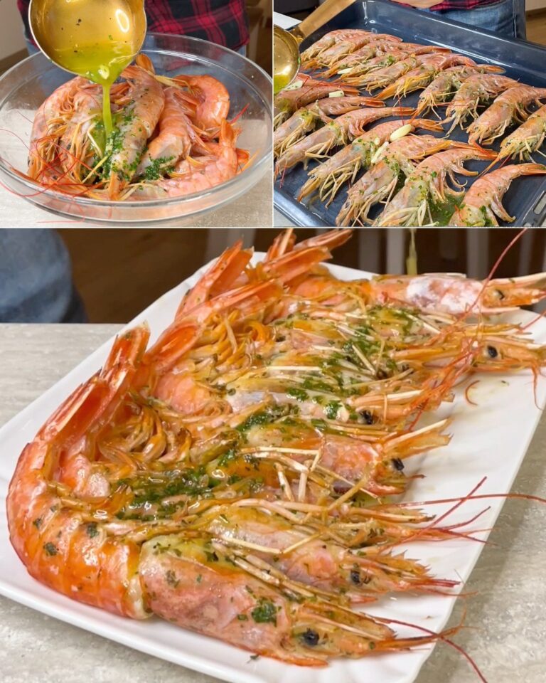 “Gamberoni al Forno: Un Secondo Semplice e Raffinato”