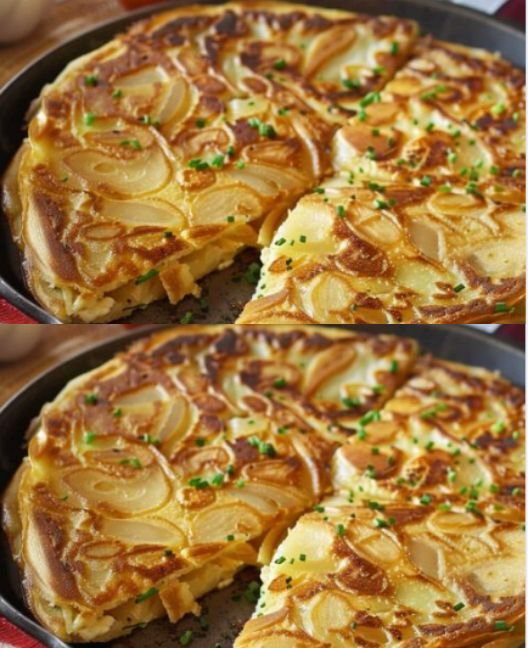 Tortilla spagnola facile