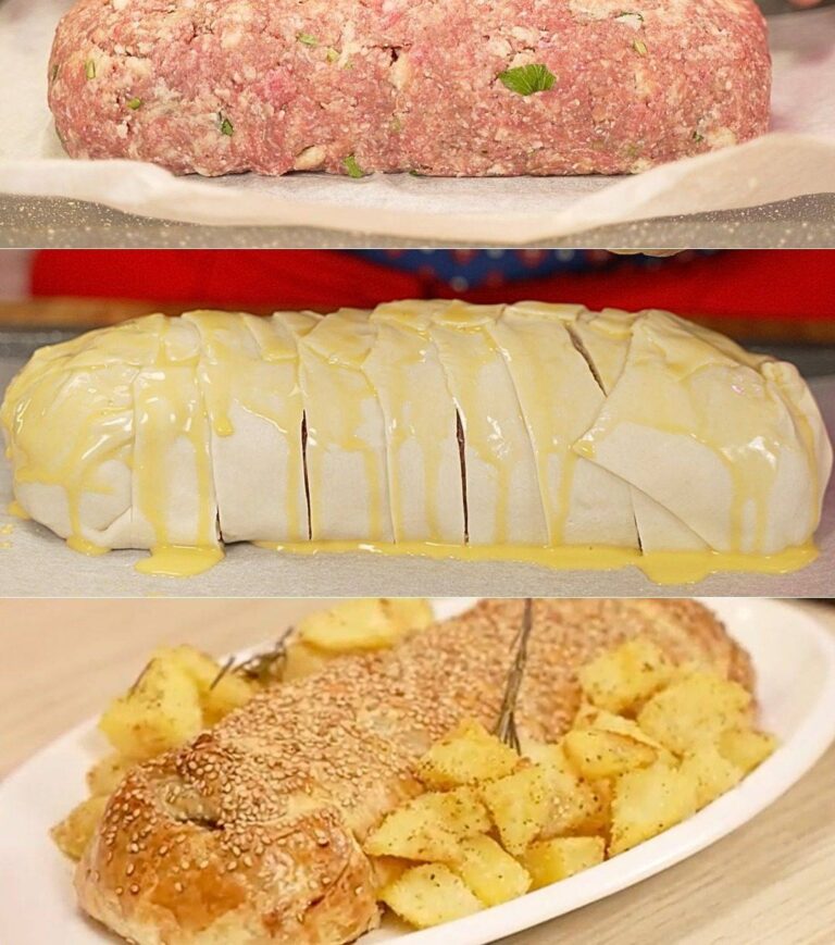 Polpettone in crosta con patate: la ricetta della pietanza sfiziosa e facile da preparare
