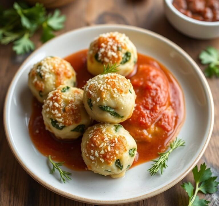 Polpette di Ricotta e Spinaci