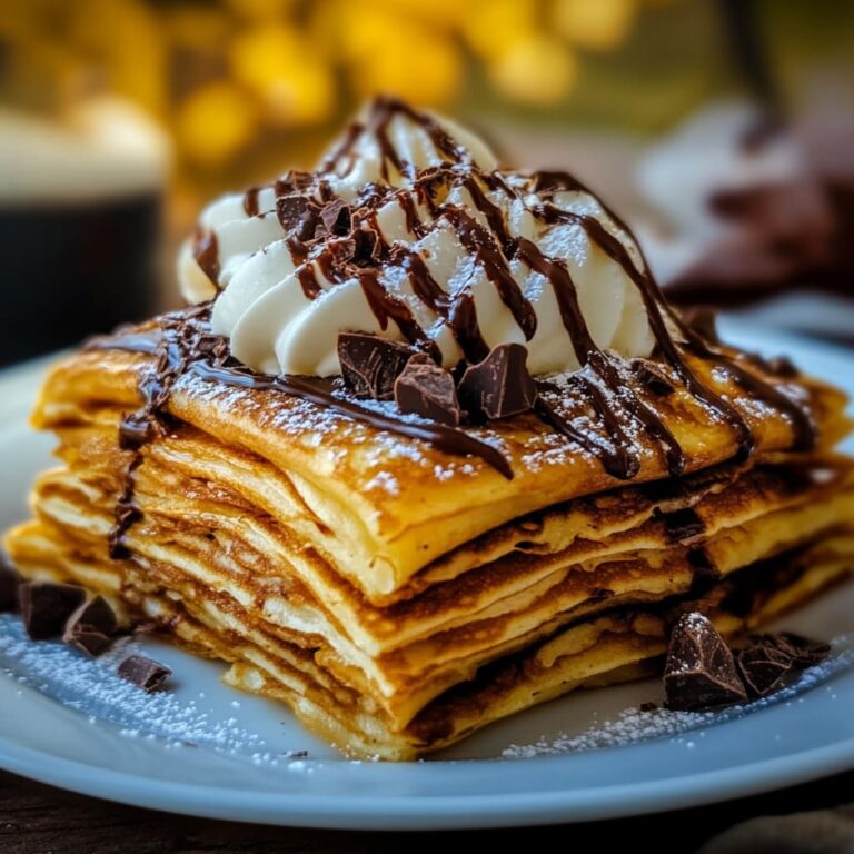 Crepes vorticose alla vaniglia e cioccolato
