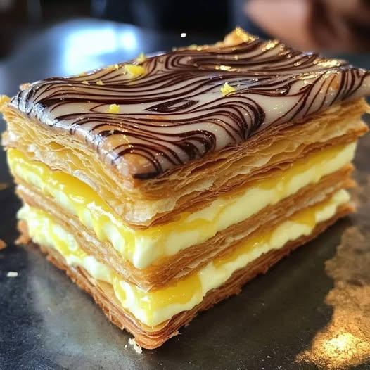 Millefoglie Vaniglia e Limone