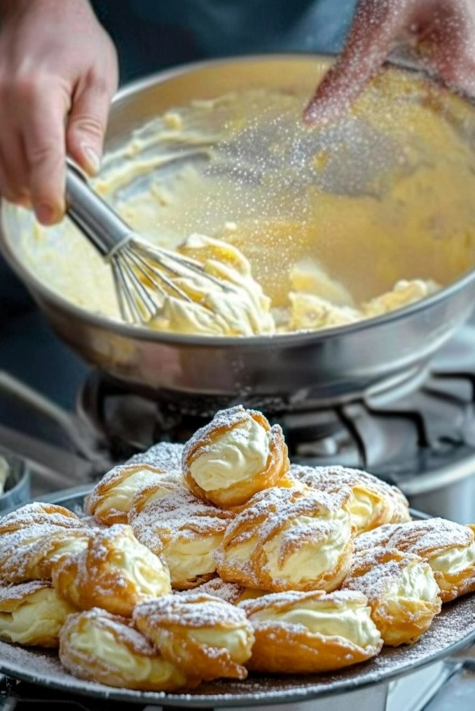Preparati a deliziare il tuo palato con i nostri irresistibili Cannoli con Crema Pasticcera! Un dolce classico che non delude mai!