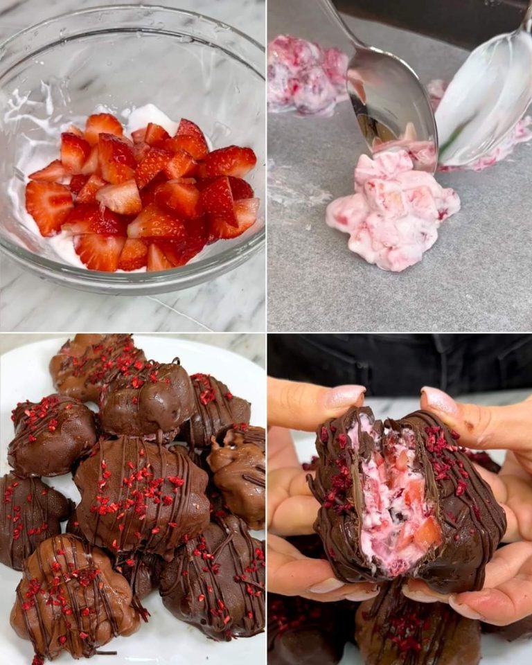 Grappolo di yogurt al cioccolato