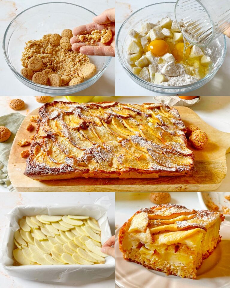 Torta di Mele e Amaretti: la ricetta del dolce dal gusto intenso