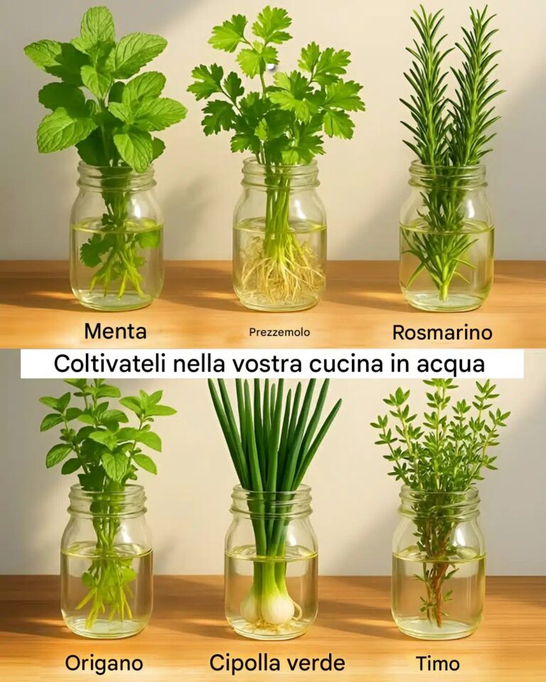 12 piante che crescono e fioriscono in acqua, senza bisogno di terra