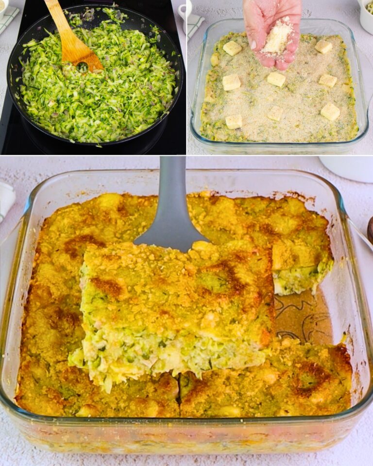 Gateau di zucchine: la ricetta alternativa al classico con le patate