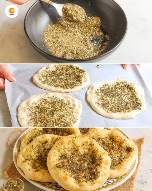 Focaccine allo za’atar: la ricetta dei lievitati mediorientali aromatici e saporiti