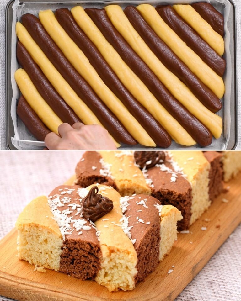 Torta Macia bicolore: un dessert croccante, delizioso e facile da preparare!