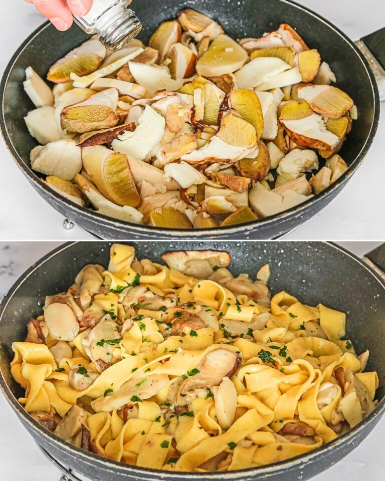 Tagliatelle ai funghi porcini: la ricetta per un antipasto autunnale semplice e gustoso