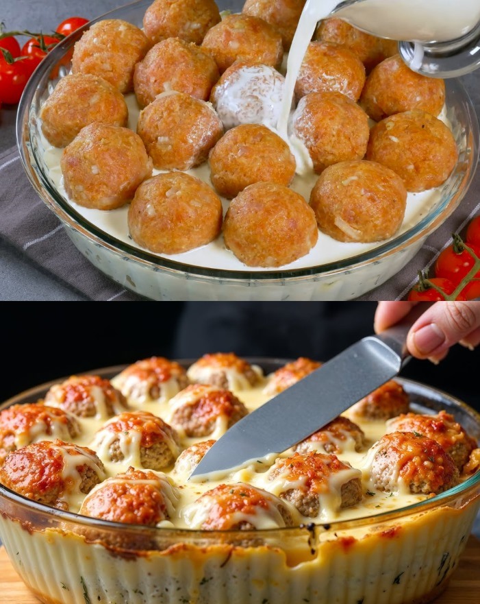 Polpette in salsa cremosa